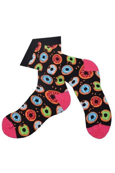 Flora Ανδρικές μακριές κάλτσες - Donut Pattern, Clb