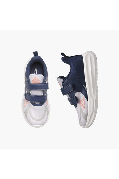 Kappa Boys' Pull Tab Detail Sports Shoes with Hook and Loop Closure