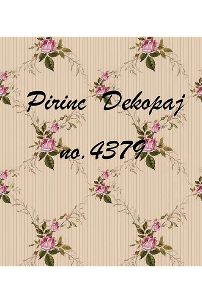 LİNEART Lineart Brass Decopage 4379