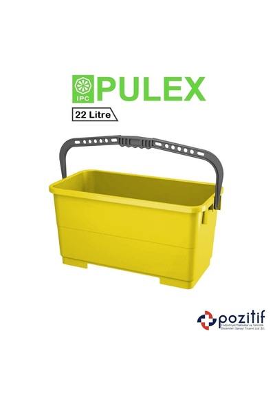 pulex Camcı Kovası - 22 Litre - Sarı