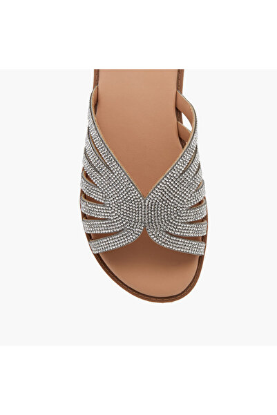 Celeste Girls' Embellished Slip-On Flat Sandals - G14895-AA70