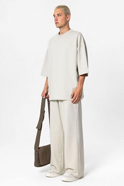 VAMOSCLO Σούπερ Υπερμεγέθη Βασικό Σετ Φόρμας-Γκρι πάγου