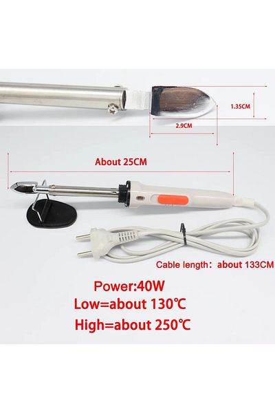 Choice 220V STYLE 2 40w Mini Iron Small Iron 130/250 Adjustable Quick Heating Electric soldering Iron House