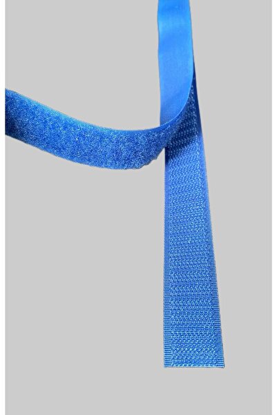 DOSTBAND Cırt Band Mavi Çift Taraflı (GENİŞLİK: 2CM UZUNLUK: 25METRE)