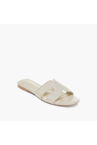 Celeste Women's Solid Slip-On Flat Sandals - J06007-001