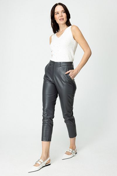 ON Skinny Leg Leather Pants