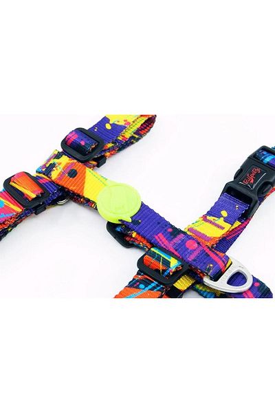 Tailpetz H-type Dog Chest Collar Splash L