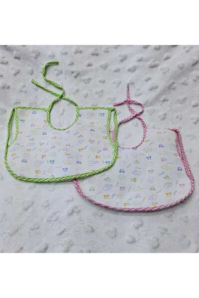 BERKAY سندان مريلة أطفال قطن 25×30 سم 2 قطعة