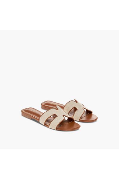 Celeste Women's Textured Slip-On Flat Sandals - J06007-001-25C