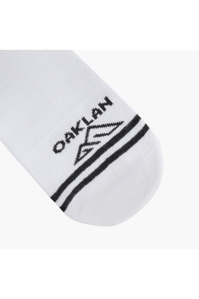 Oaklan by Shoexpress Logo Print Ankle Length Socks - Set of 5