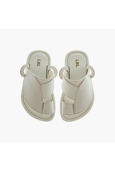LBL by Shoexpress Textured Slip-On Arabic Sandals