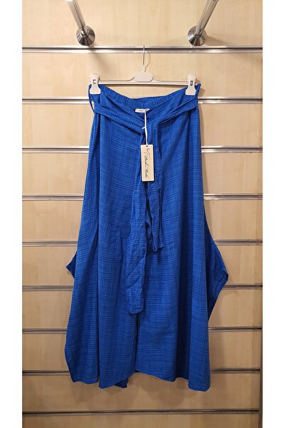 Park Moda Pamuk Par pantalona sa detaljima proreza