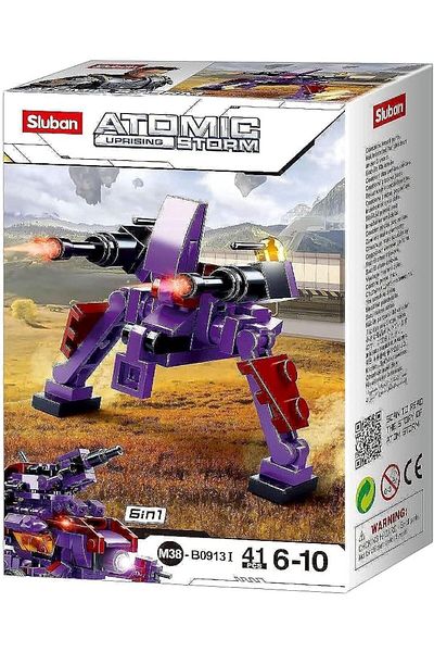Sluban ATOMIC STORM(Uprising)-Black Moster 41pc (M38-B0913I (6004684)