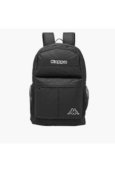 Kappa Solid Backpack with Adjustable Straps and Zip Closure