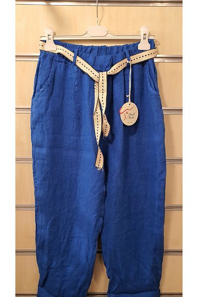 Park Moda PANTALONI DE IN ITALIAN CU DETALII CREAȚI MODEL MORCOS