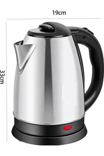 COOYA Electric Kettle, 2L Stainless Steel, Fast Boiling, Auto Shut-Off, BPA-Free, Cordless Design