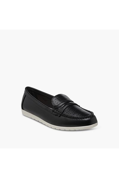Le Confort Le Confort Perforation Detail Slip-On Loafers