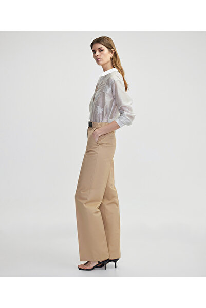 İpekyol Kontrast kemerli pantolon
