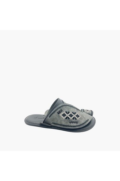 Al Waha Embroidered Slip-On Arabic Sandals