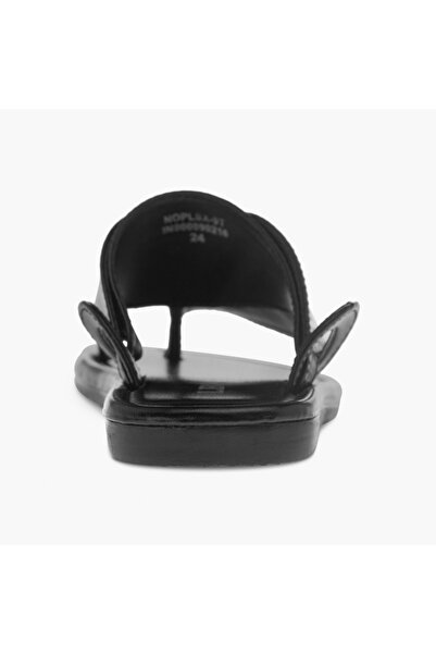 LBL by Shoexpress Textured Slip-On Arabic Sandals