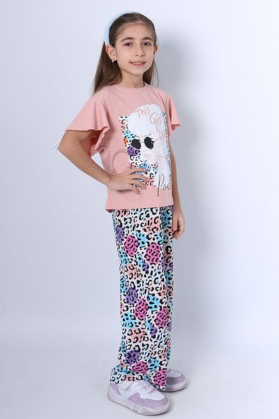 HÇM Two-Piece Set with Raincoat for Girls - B22