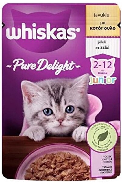 Whiskas Tavuklu Güveç Yavru Kedi Yaş Maması 28x85 gr