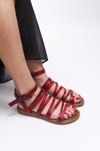 Riccon Avesianna Women's Sandals 00123003   Red