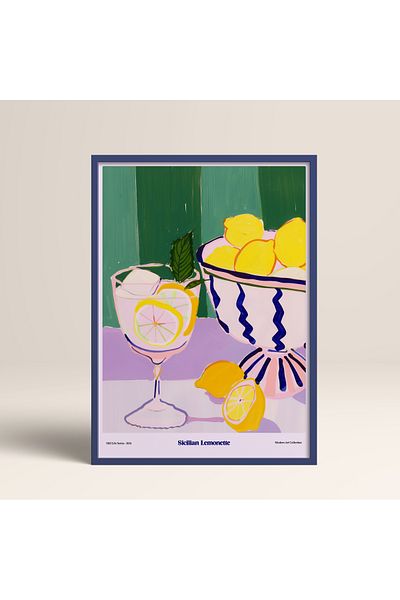 HOMEPACK Pictură cu un singur cadru din lemn Pictură poster dintr-o bucată TK/1409