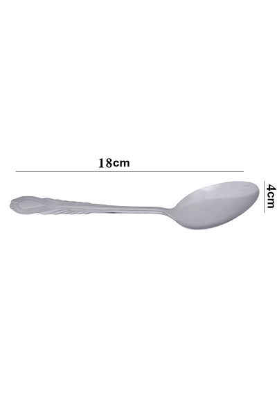 Generic ملاعق طعام من الاستانلس ستيل 6 قطع