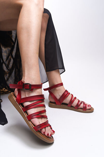 Riccon Avesianna Women's Sandals 00123003 Red