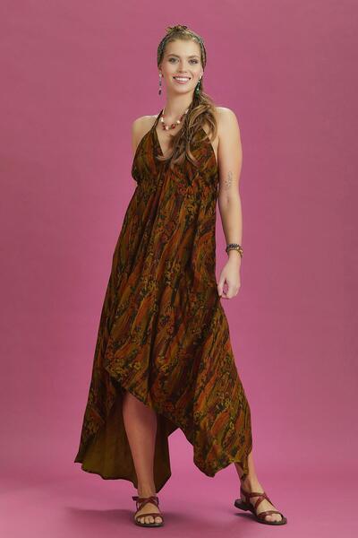 Los banditos Backless Dress