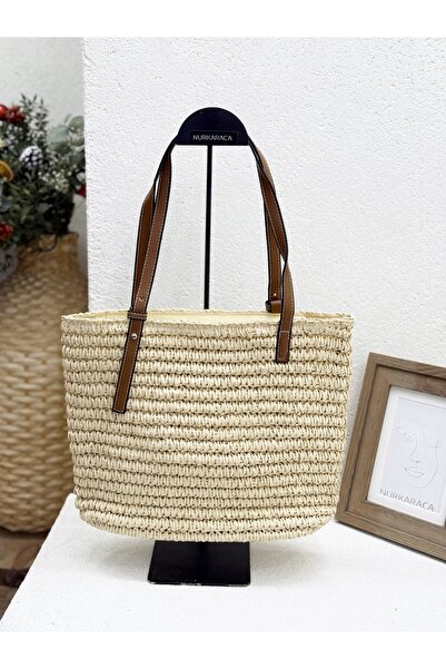 NUR KARACA DSN H32710 ПЛЕТЕНА СУМКА ДЛЯ ЖІНОК