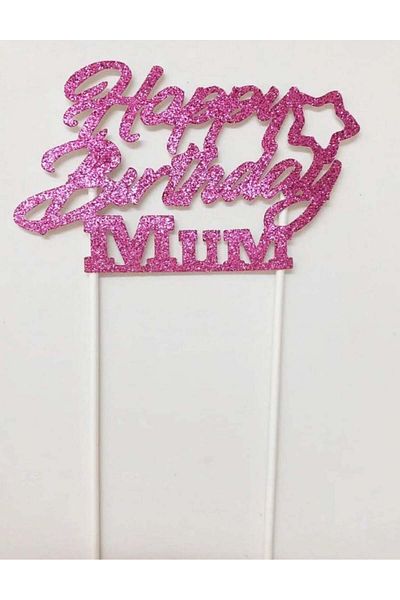 AILEXI Ailexi cake decoration, pink, paper