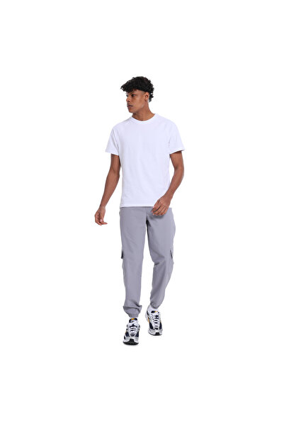 Sportive Nakijin Erkek Gri Günlük Stil Eşofman Altı 25YE025-GRI