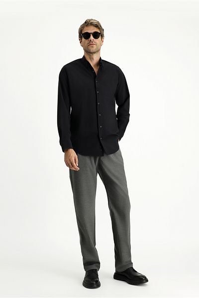Kiğılı Techno-Line Long Sleeve Regular Fit Lycra Shirt