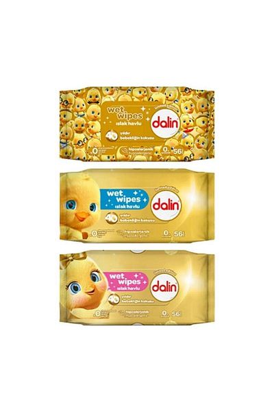 Dalin Wet Pocket Wipes 15 Pieces X 3 - Pocket Wipes