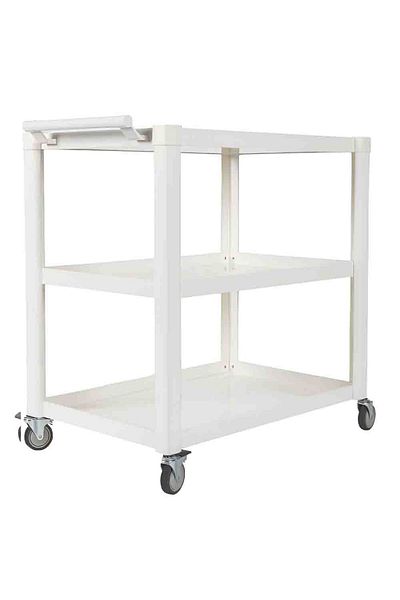 Generic 3-Tier Aluminum Multi-Purpose Wheeled Trolley