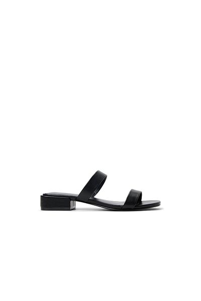 Call it Spring Black Leaah Heeled Sandals For Women