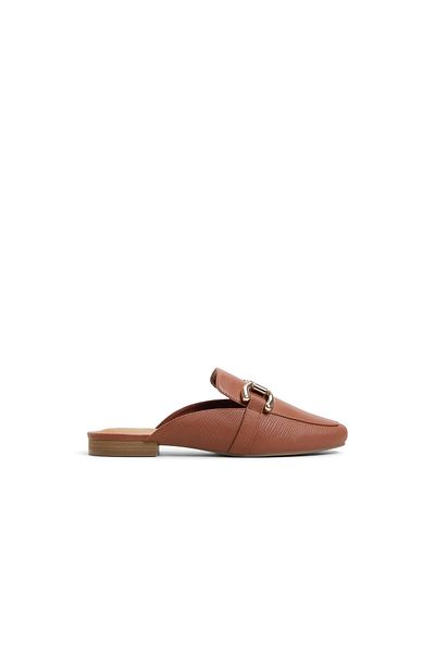 Aldo Cognac Alizee Clogs & Mules For Womens