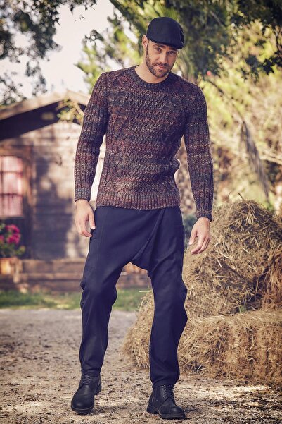 Los banditos Double Breasted Men's Shalwar with Elastic Waist and Legs