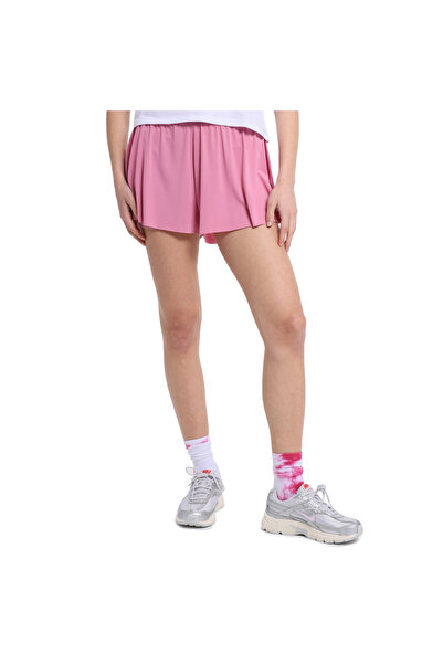 Sportive Ispirare2 Kadın Pembe Günlük Stil Şort Etek 25YK007-PMBE
