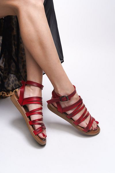 Riccon Avesianna Women's Sandals 00123003   Red