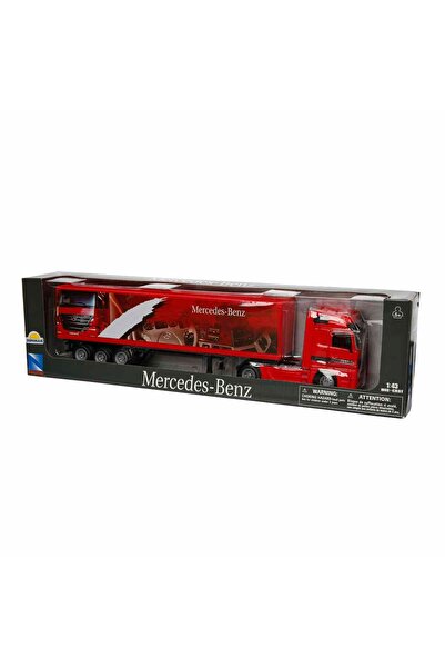 WELLY Newray 1:43 Mercedes Benz Metal Kafa Dorseli Tır 40 CM