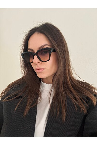 Goldmine Unisex Road Black Gradient Uv400 Sunglasses