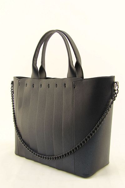 HNB Women's Black Medium Size Shoulder Bag