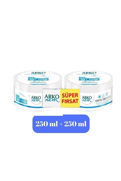 ARKO 250 مل 2 قطعة كريم مرطب لليدين والوجه والجسم