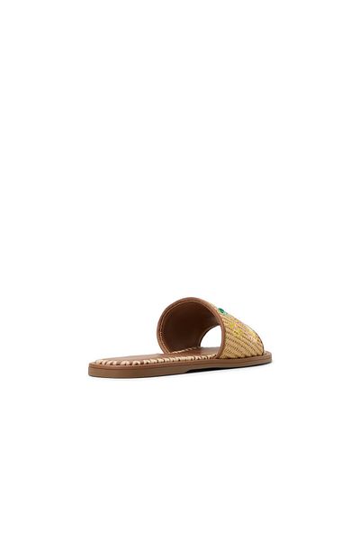 Call it Spring Open Natural Hanami Flat Sandals For Women
