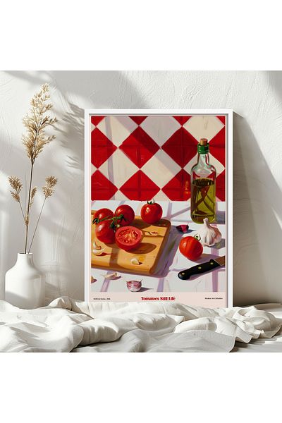HOMEPACK Single Wooden Framed Painting One Piece Poster Painting Tk/1411