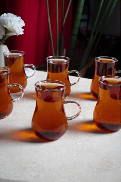 HOMENIVA Borosilicate 6-Pack Tea Cup 200 ml