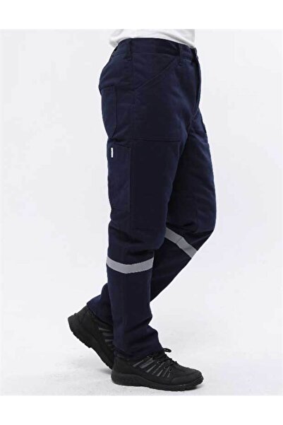 Çamdalı İş Elbiseleri 7X7 Quilted Winter Work Pants Navy Blue